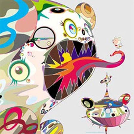 Francis Bacon Study of George Dyer by Takashi Murakami