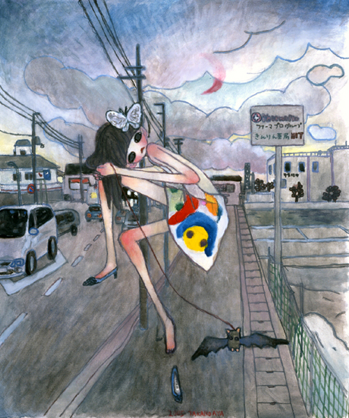 A Night Walk by Aya Takano