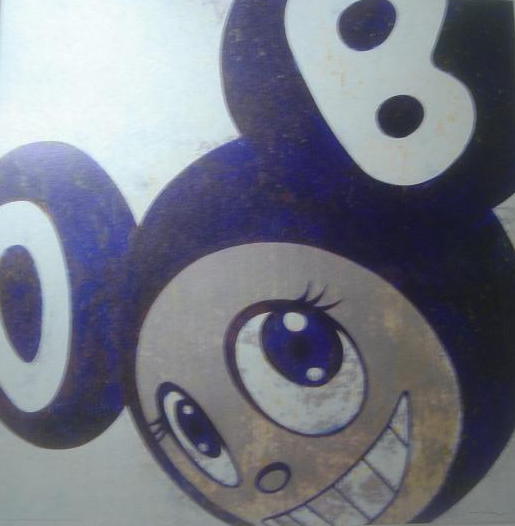 And Then (Blue) by Takashi Murakami