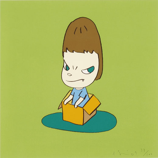 Girl in a Box by Yoshitomo Nara