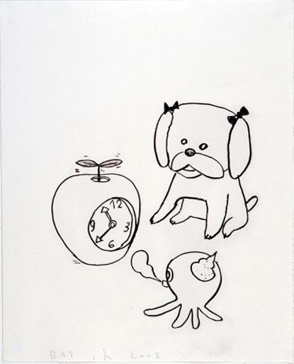 Time goes on by Yoshitomo Nara